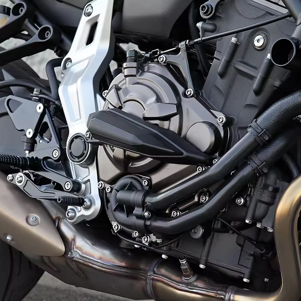 

MT-07 Frame Sliders Crash Protector For YAMAHA MT07 2023 2024 Tracer 700 XSR700 Motorcycle Accessories Falling Protection Pad