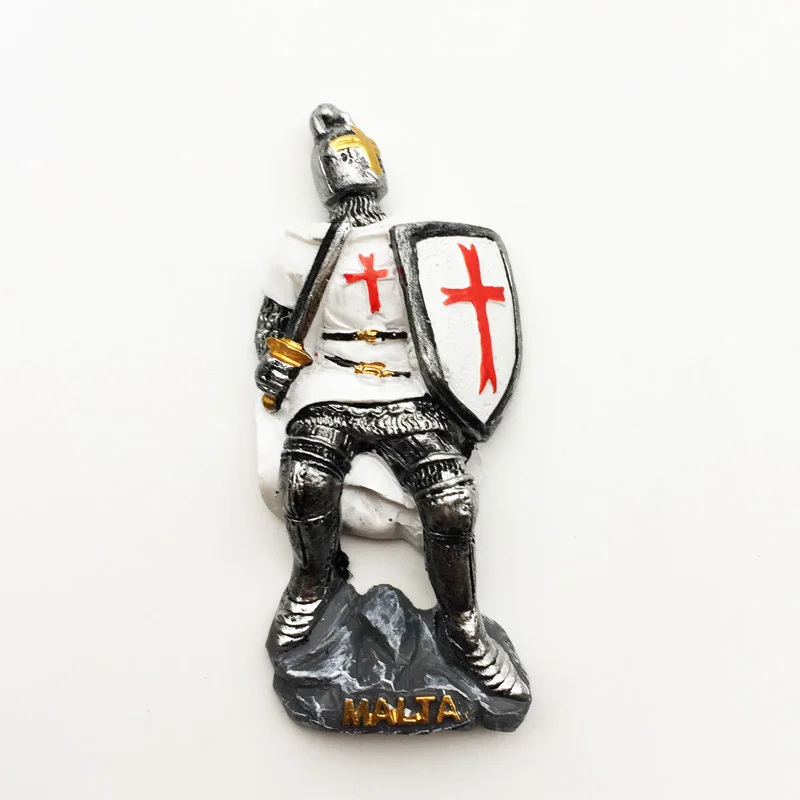 

Fridge Magnet Special Maltese Soldier Shaped Crafts Creative Cultural Landscape Decoration Message Stickers Tourism Souvenir