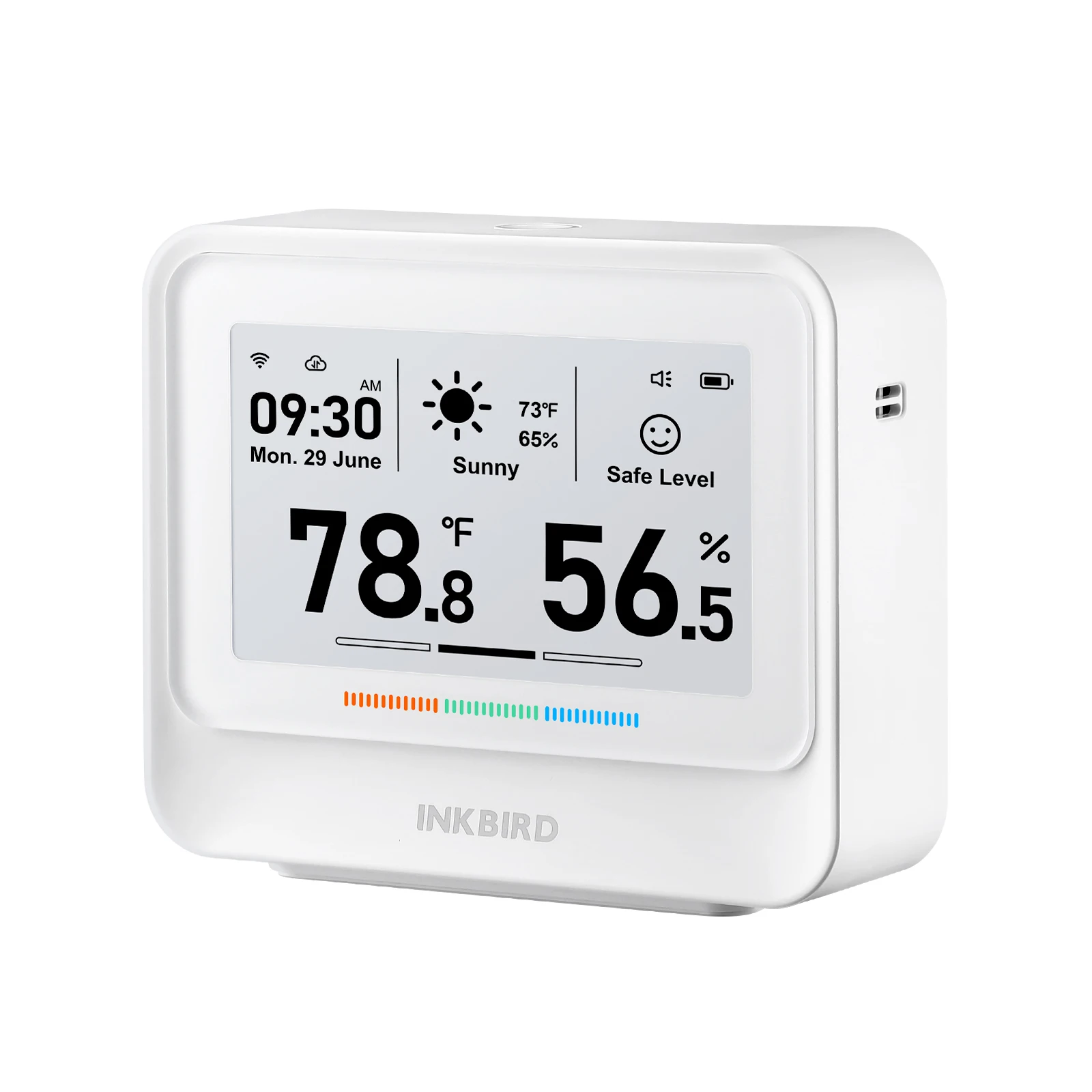 Weather Station IBS-TH5-WIFI Smart WiFi Temperature Humidity Monitor 3.71