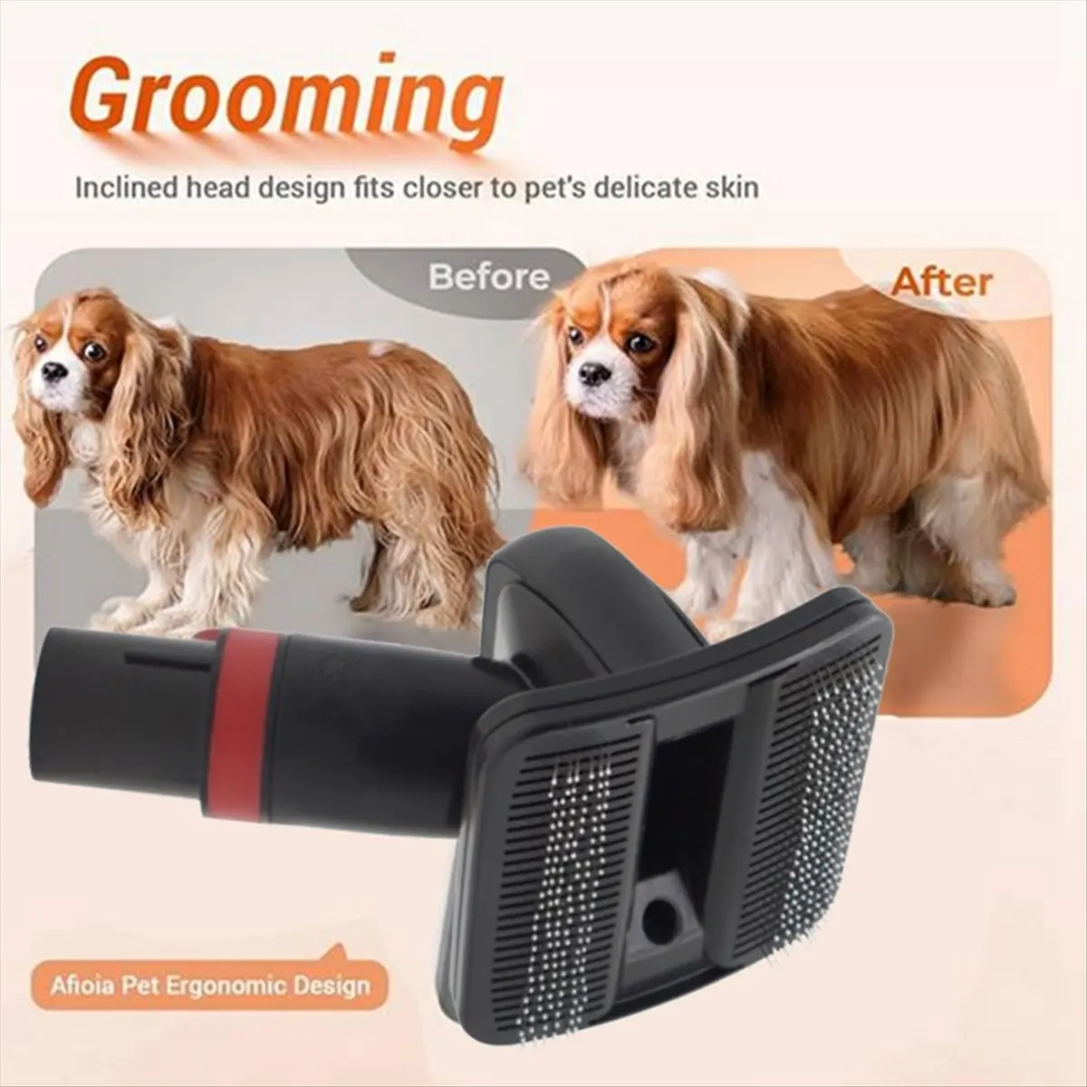 T1436C-4PCS Pet Grooming Brush for V7 V8 V10 V11 V15 Vacuum Cleaner Replacement Parts Dog Cat Pet Grooming Brush HOT