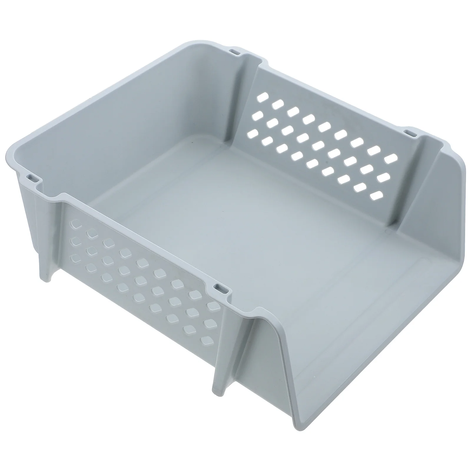 

Stackable Desktop Storage Rack Multi-Functional Sundries Organizer Plastic Stationery Holder Office Supplies Holder Cosmetics