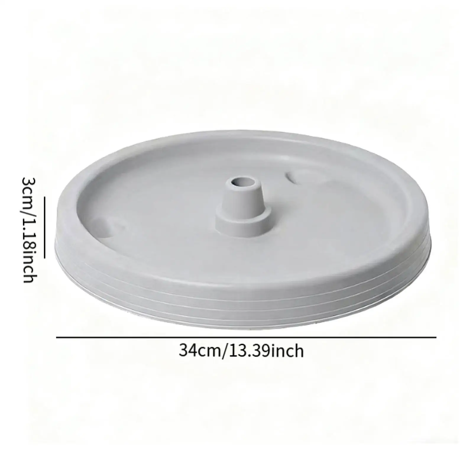 Large Plant Pot Saucer Plastic Round Drip Tray for Indoor Plants Garden Pots and Outdoor Planters