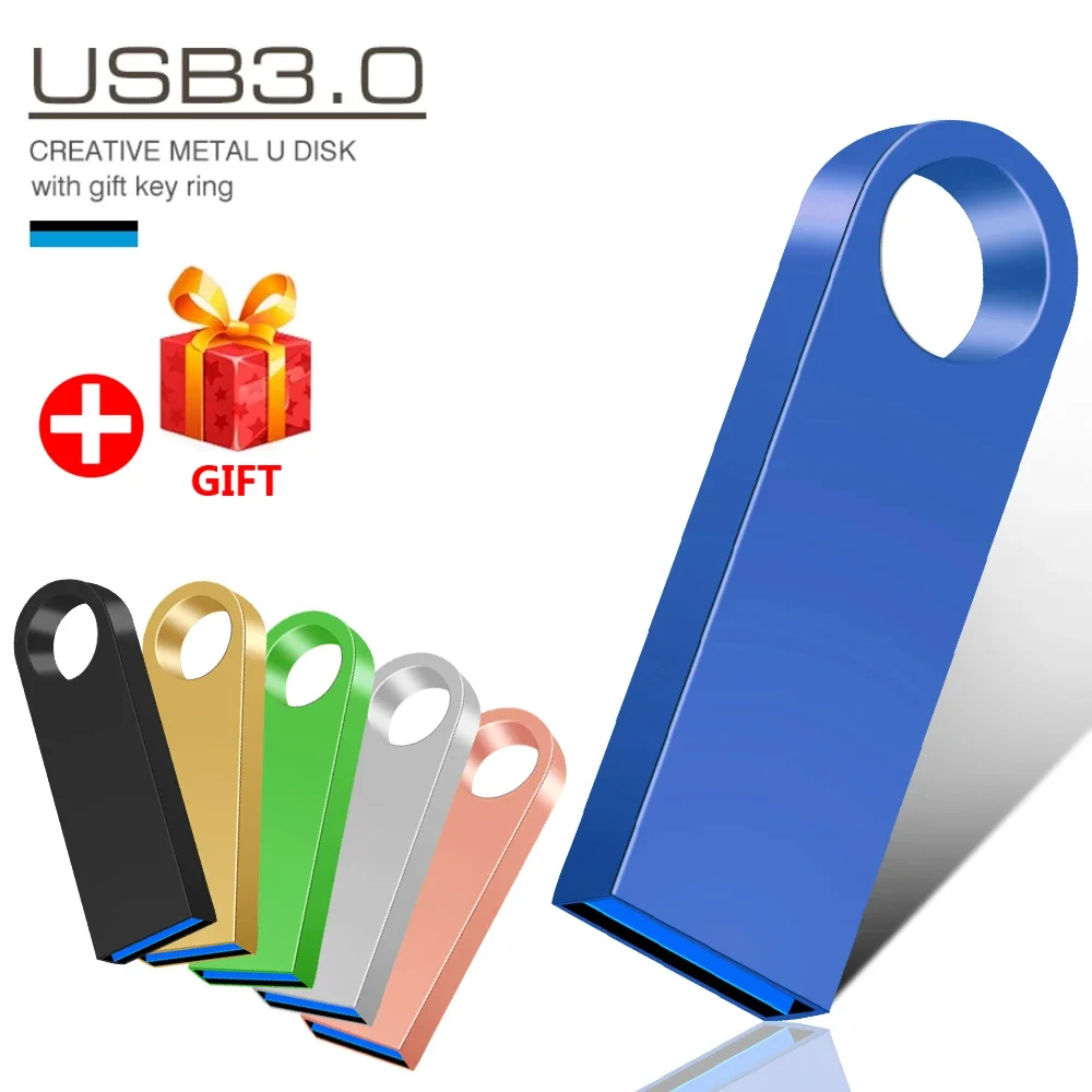 고속 USB 3.0 플래시 드라이브, 금속 펜 드라이브, 방수 USB 스틱, 3.0 메모리 플래시 스틱, 4GB, 8GB, 16GB, 32GB, 64GB, 128GB