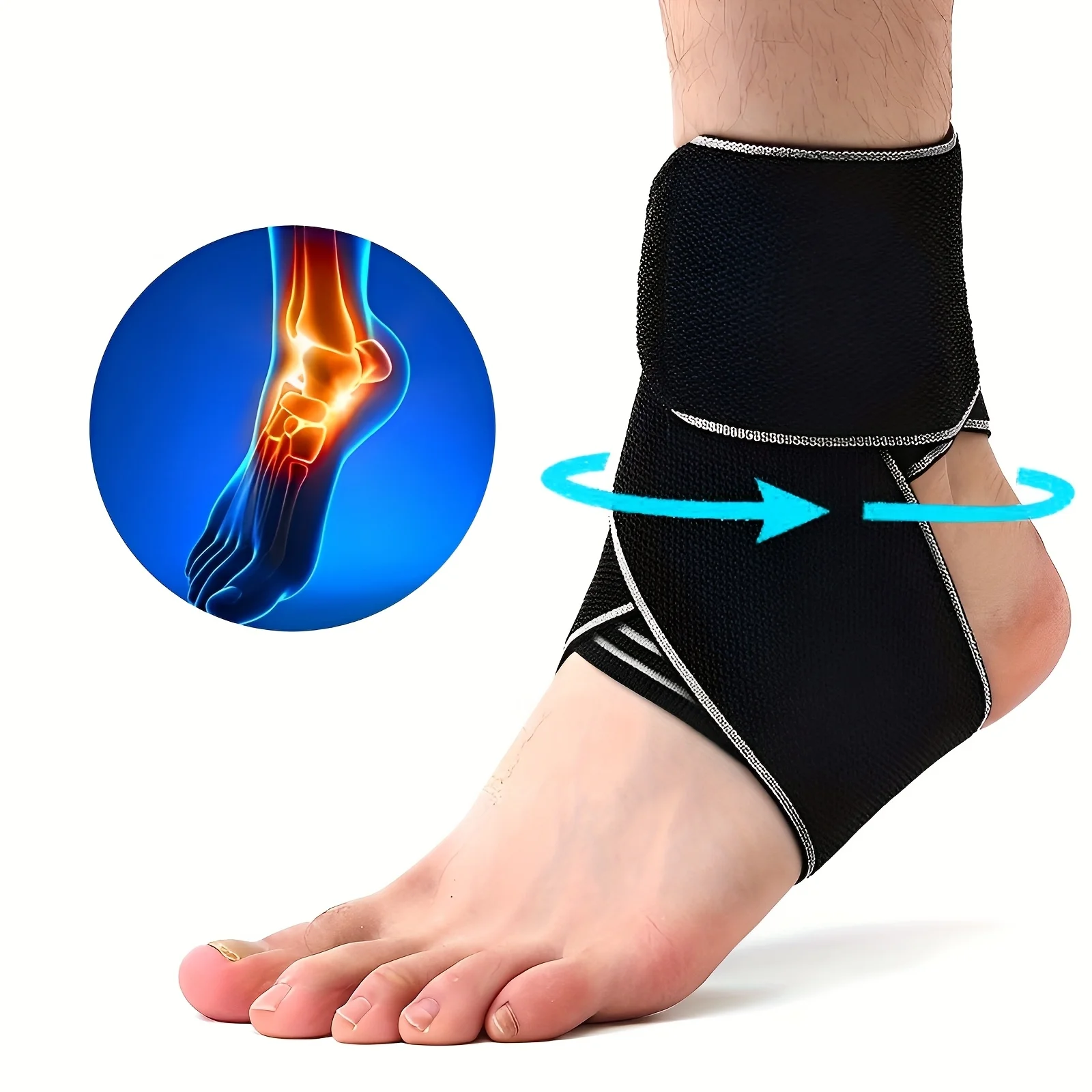 1pcs Ankle Support Brace for Men & Women, Comfortable Ankle 