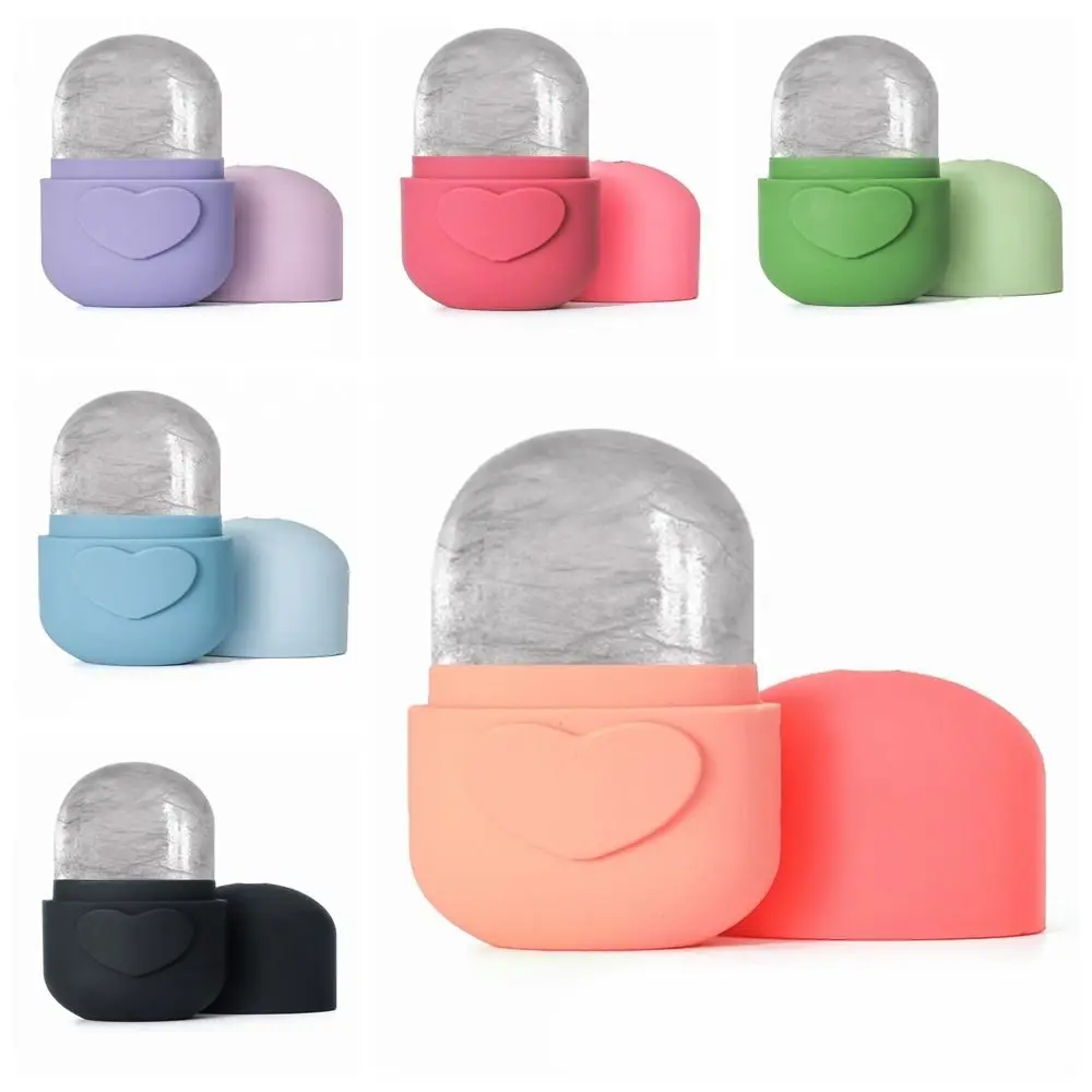 ترقية سيليكون الجليد بكرة وجه قابلة لإعادة الاستخدام الجمال أداة العناية بالبشرة العين الوجه مدلك الوجه رفع الكنتوري آيس كيوب الصواني