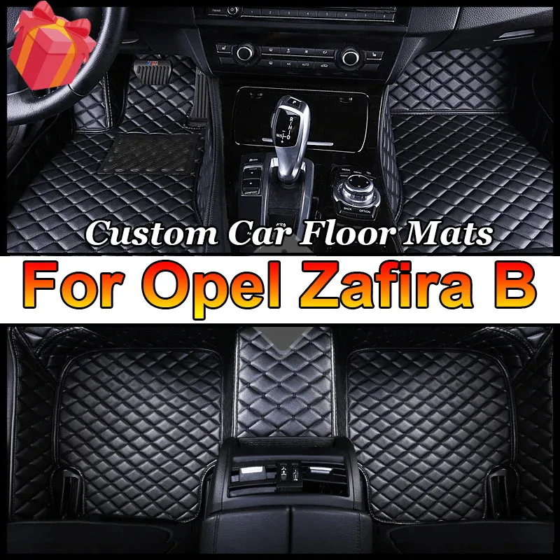 Car Mats For Opel Zafira B A05 2005~2014 7 Seater Car Floor Mat Accesorios Para Auto Tapis De Sol Car Mats Floor Car Accessories