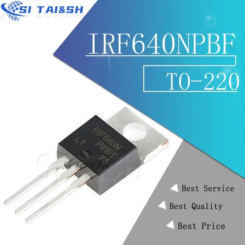 

Si Tai&SH 10 шт. IRF640NPBF IRF640N IRF640 Power MOSFET новая и оригинальная система данных
