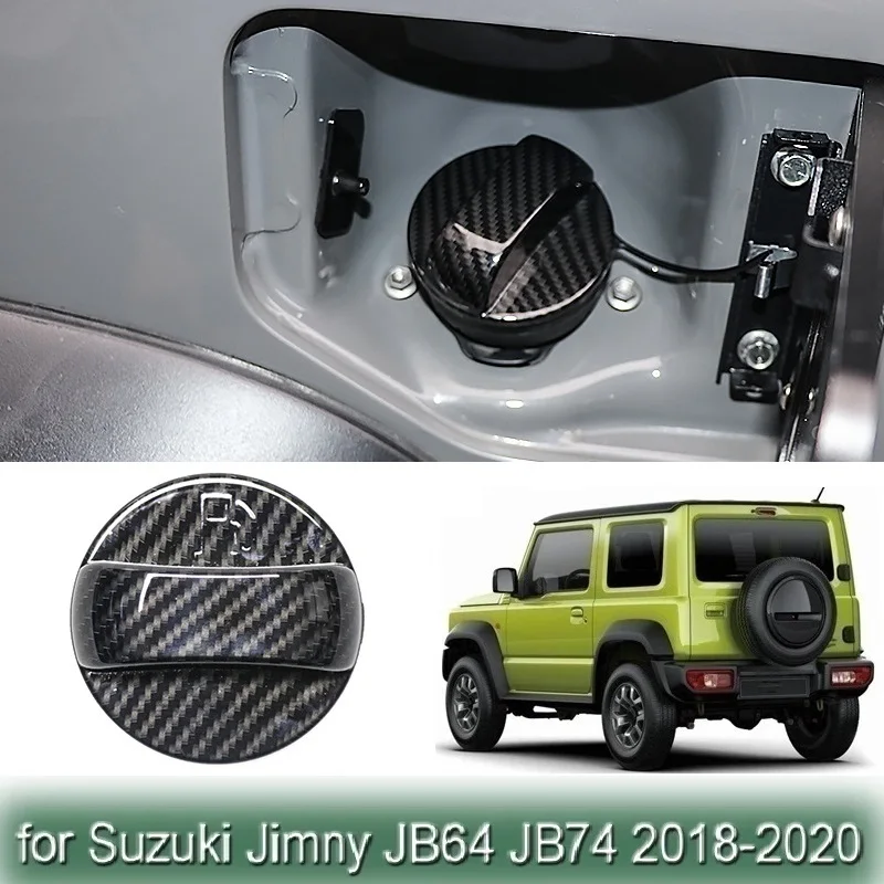

Крышка внутреннего бака из углеродного волокна абс крышка топливного бака для Suzuki Jimny JB64 JB74 2018-2021 аксессуары для интерьера