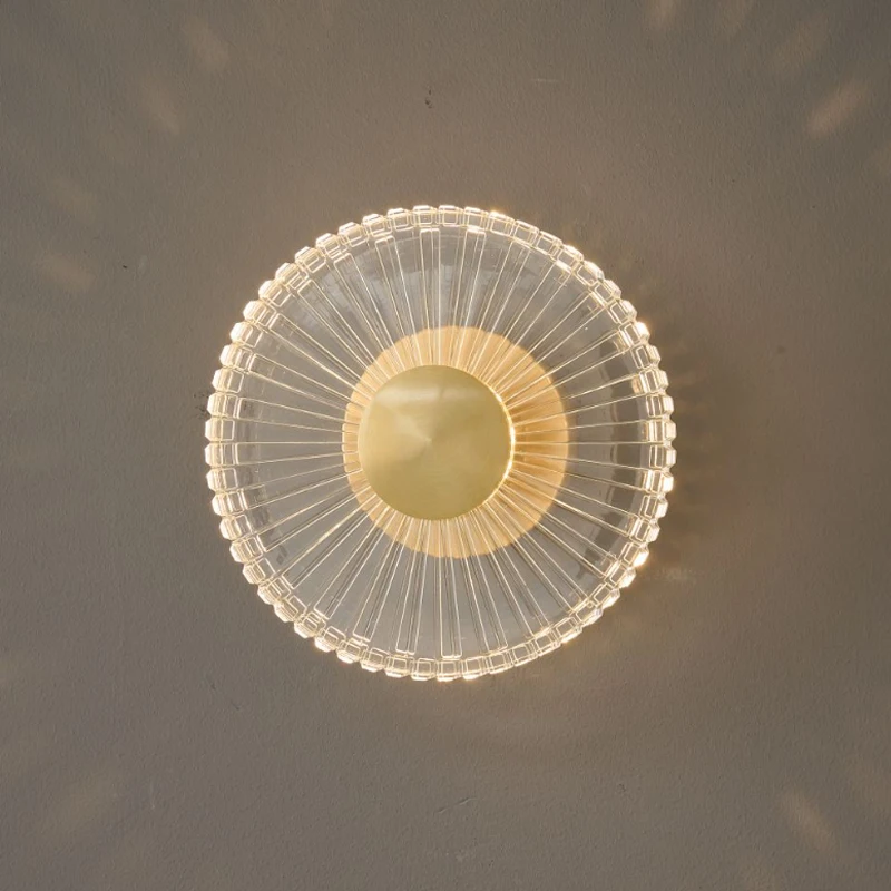 Luxo sala de estar fundo parede designer quarto lâmpada parede cabeceira corredor