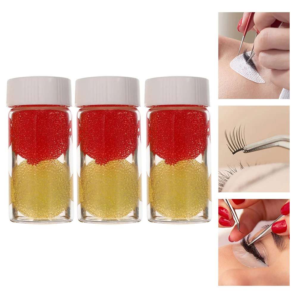 3 قطعة ملاقط الرموش المنظفات سهلة الحمل الملقط لوازم التنظيف لأدوات تمديد الرموش كفاءة المحمولة الجمال