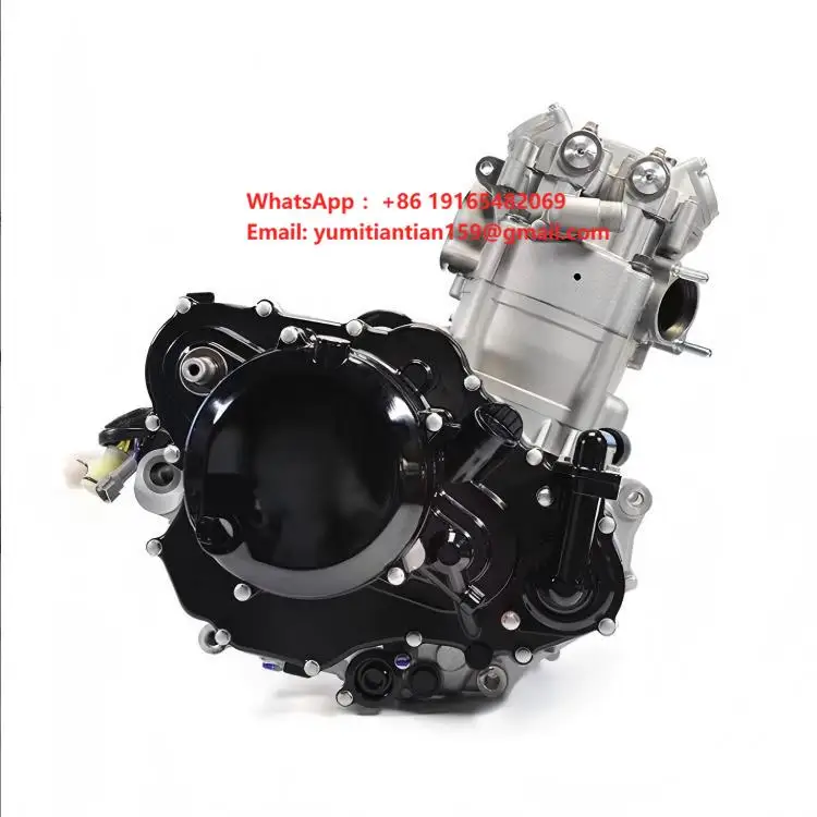 New NC450 1 Cylinder 4 Stroke 450cc CDI Ignition Electric Engine Assembly for Zongshen ZS194MQ Off-Road Motorcycle