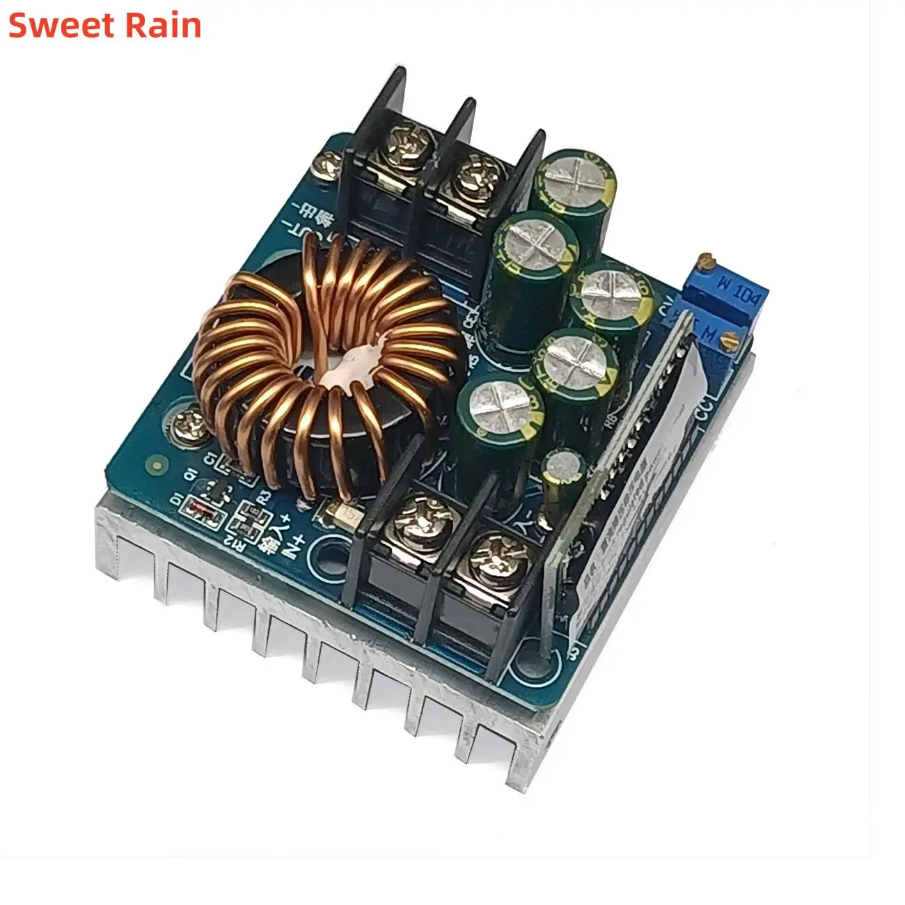DC-DC 400W High Power Buck Converter DC 10V-60V Constant Voltage Constant Current Adjustable Power Module