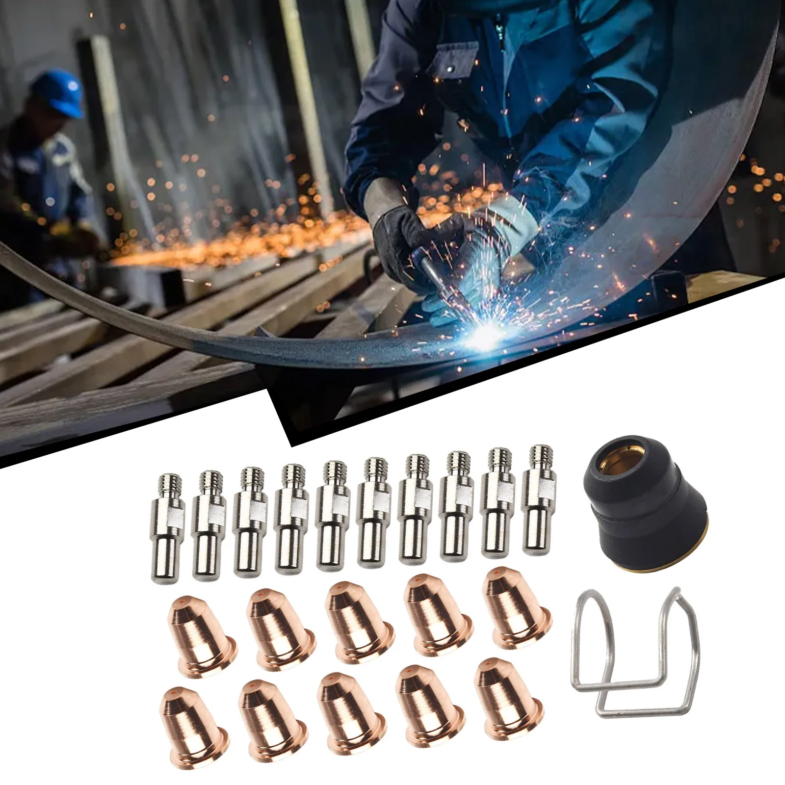 العملي البلازما الشعلة فوهة البلازما الشعلة فوهة أقطاب كهربائية ل Trafimet S45 CV0010 WSP-08050 PC0116 WSP-08014