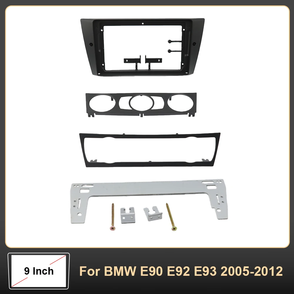 9 inch For BMW E90 E92 E93 2005-2012 Car Radio Android DVD Stereo Audio Screen Multimedia Video Player Frame Cable Harness