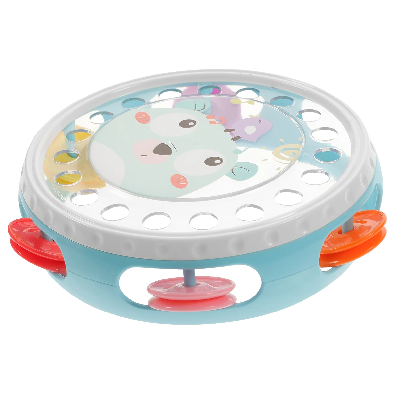 Tambourine Children Clapping Adorable Tambourines Plastic Cheering Musical Instrument