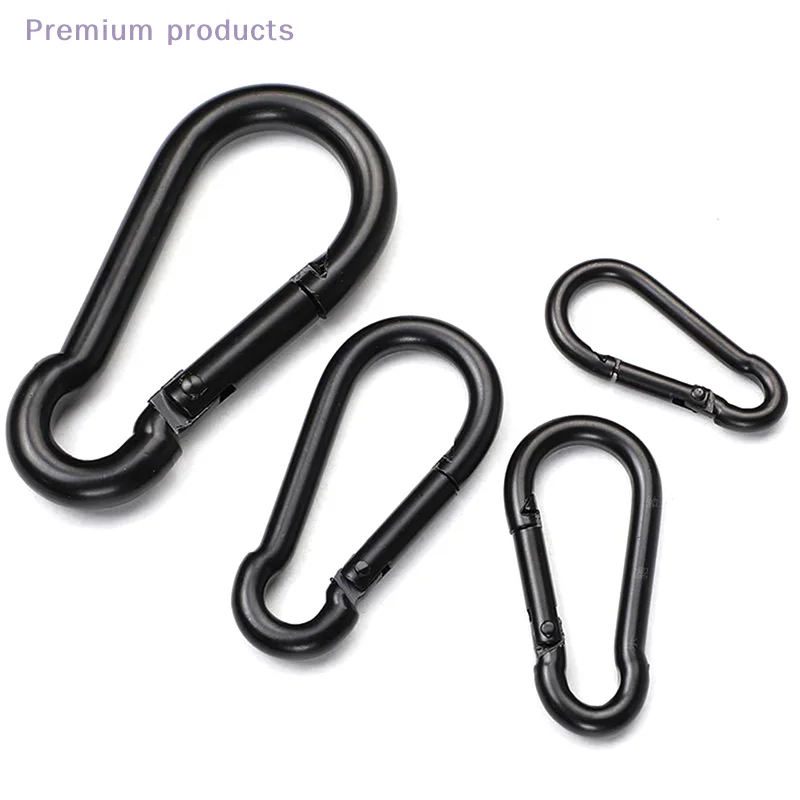 1PC โลหะ Carabiner คลิปตะขอ D Carabiner Hooks สําหรับเครื่องประดับทําแหวน DIY เสื้อผ้าอุปกรณ์เสริม