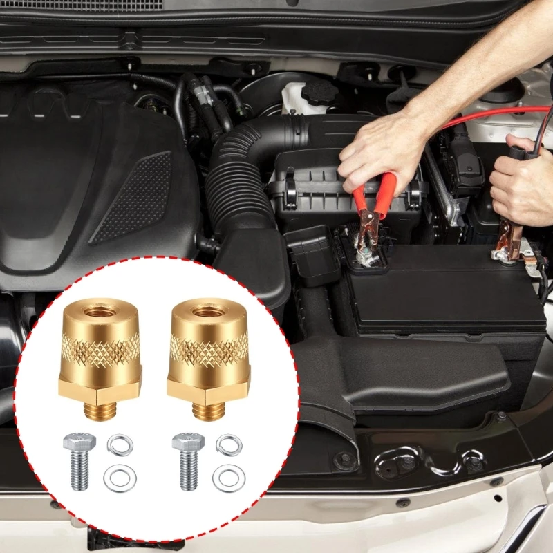 

H3CE Автомобильная латунная батарея Адаптер 3 размера резьба резьба аккумулятор