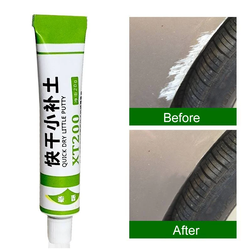 Mastic de carrosserie de voiture, séchage rapide, bon effet, professionnel, réparation des rayures automobiles, remplissage, stylo de peinture, Assistant, outil de réparation de véhicule lisse