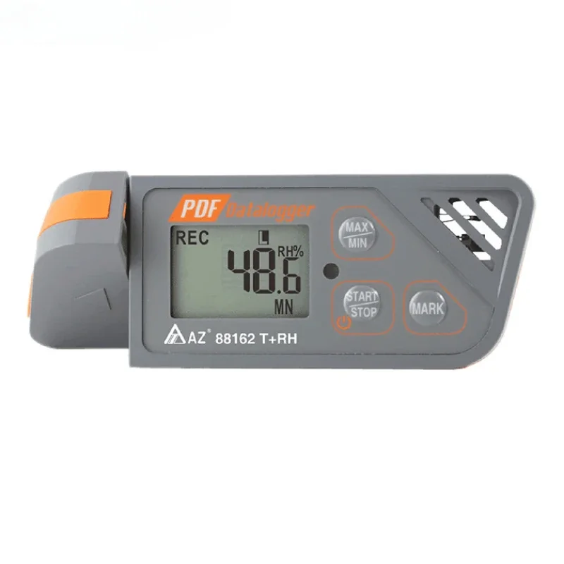 AZ88162 Digital USB datalogger Humidity Temperature Logger Generate PDF & Excel Digital Datalogger Support Windows 7, 8 & 10