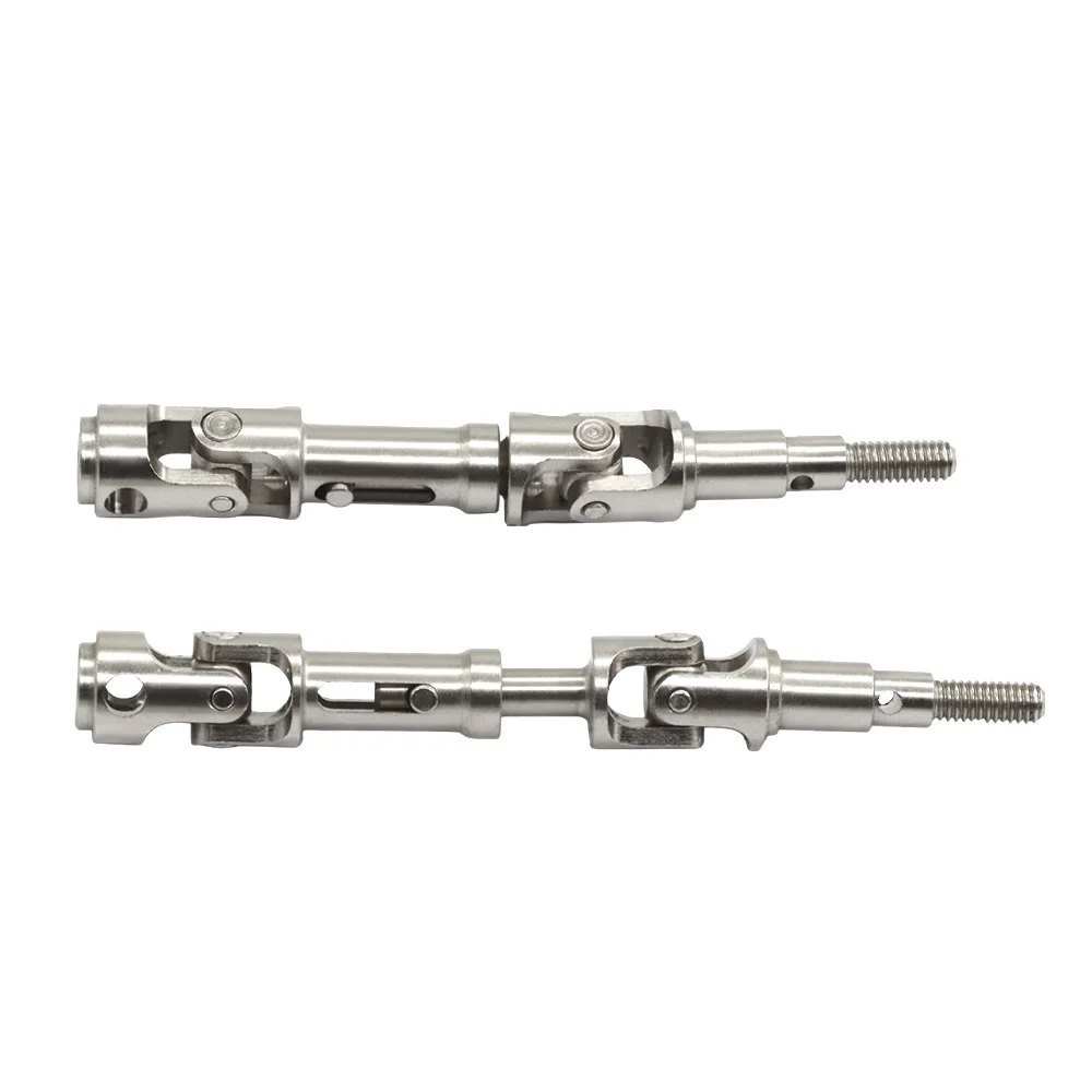 CVD Stainless Steel Driveshaft Is A Non-destructive Upgrade Accessory for The 1/14 MJX14211 RC Short-range Off-road Vehicle.
