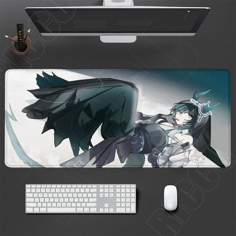 HD XXL Game Arknights Endfield Xaihi Mauspad mit schneller Reaktionszeit, rutschfeste Gummi-Gamer-Computermatten, Schreibtischunterlage, Laptop-Bürounterlage – Detail 7