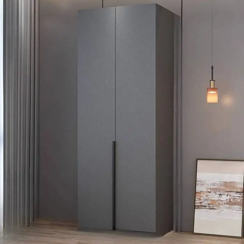 

Large Nordic Wardrobe Closet Black Customized White Space Saving Wardrobe Closet Adult Wooden Armarios De Ropa Furniture