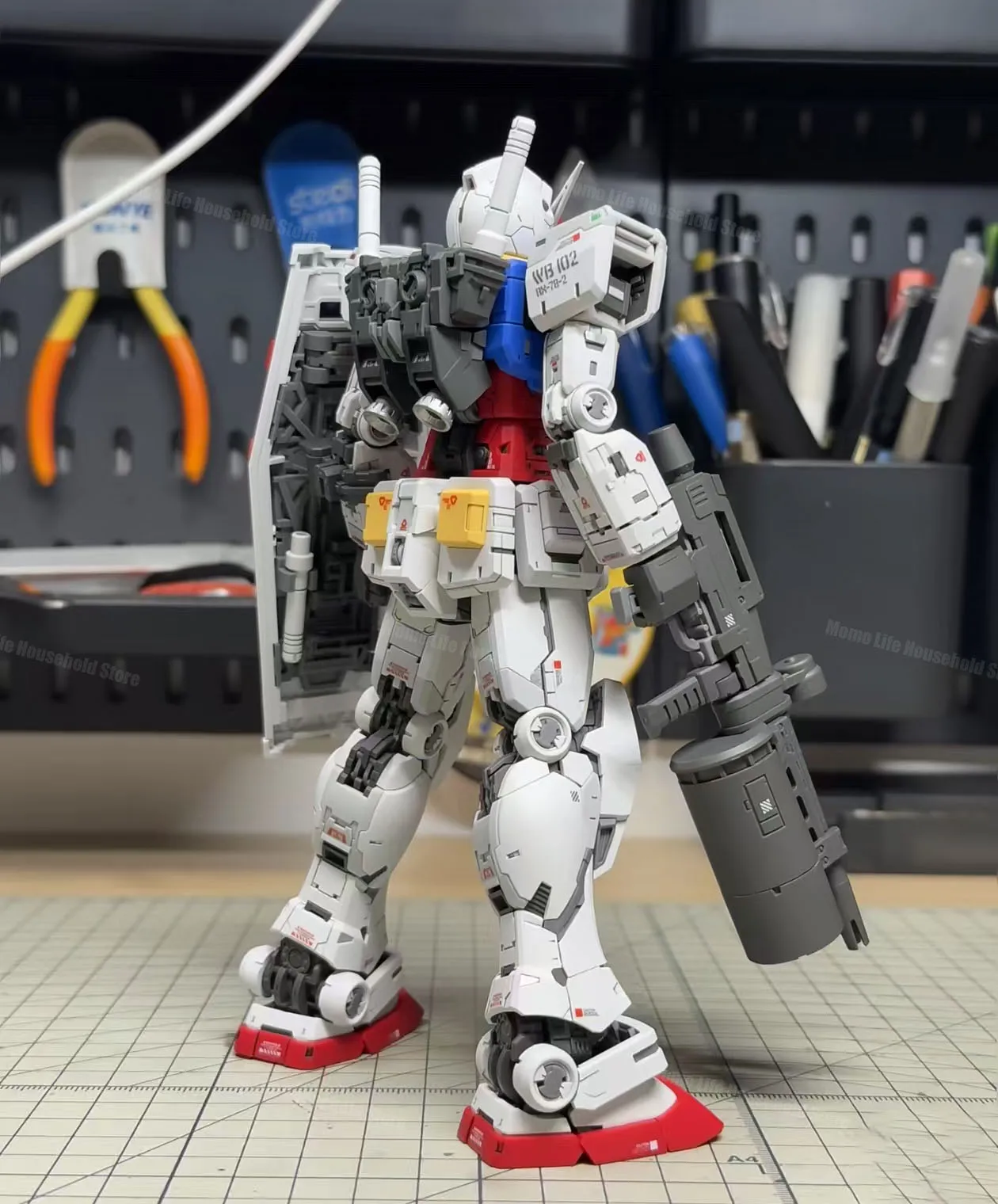 FATCAT MG 1/100 Rx-78-2 مقياس خاص Rg 1/144 2.0 نسخة موسعة تجميع نموذج أطقم البلاستيك هيكل عظمي روبوت لعبة مجسمة بلاستيكية