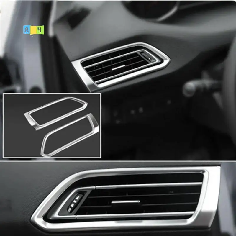 

A04E-Car Dashboard Air Conditioning Outlet Trim Cover For 308 T9 Sw 2015-2016 Car Interior Accessories