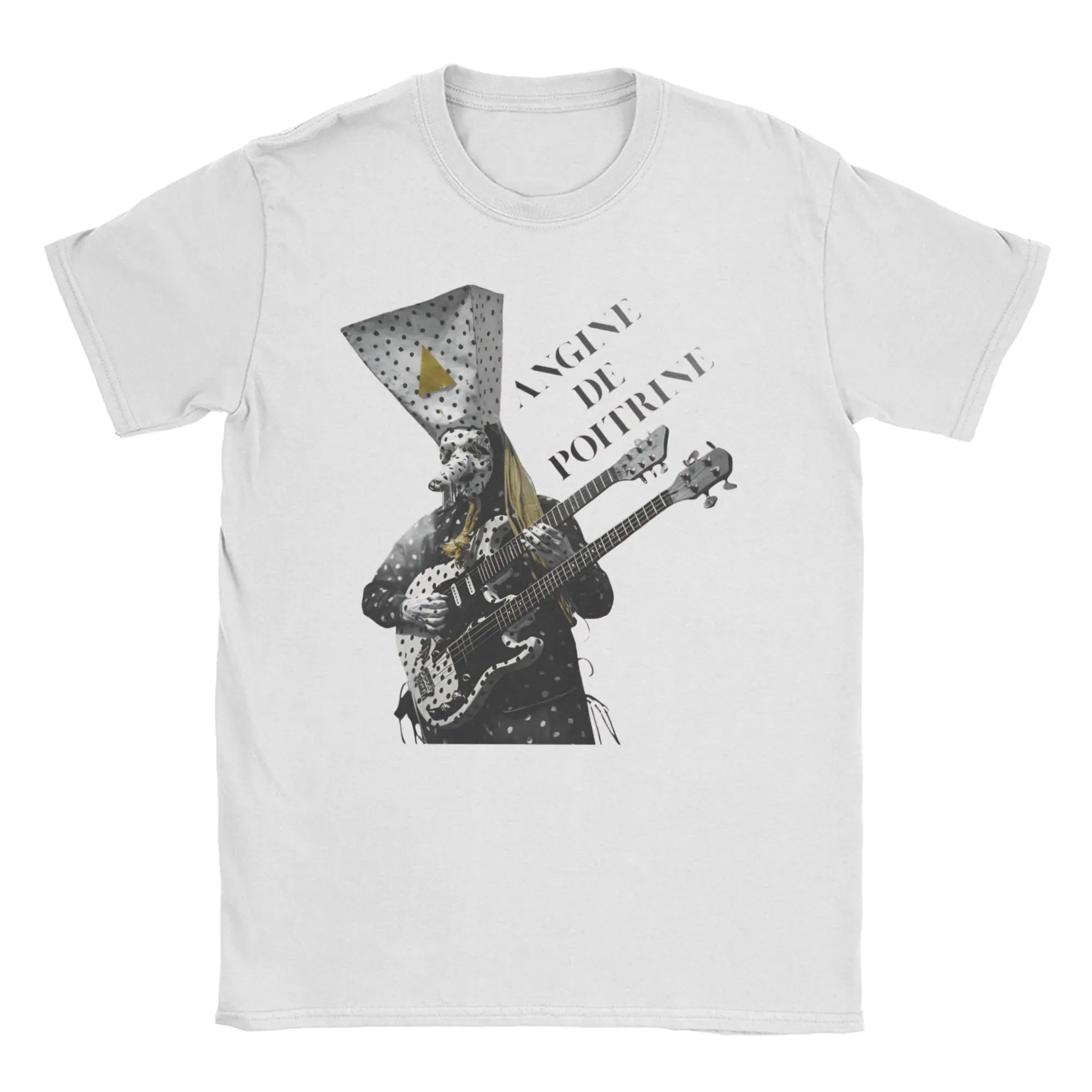 Printed Angine De Poitrine Rock Band T Shirt For Unisex Cotton T
