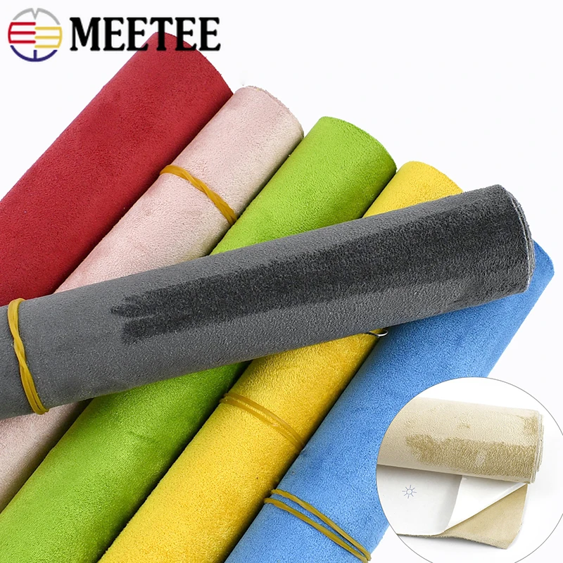 20x30/70cm 20/50/100*143cm Suede Self-adhesive Fabric Car Interior Trim Velvet Fabrics Synthetic Leather Cloth DIY Accessories
