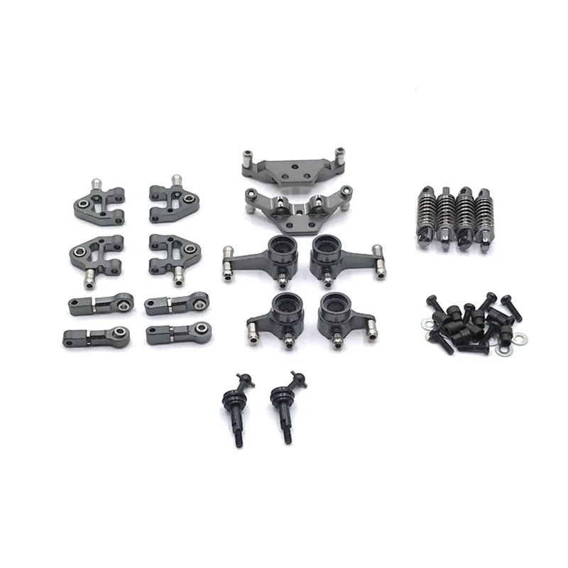 Metal Upgrade Swing Arm Steering Cup Shock Dog Bone Kit For WLtoys 1/28 284131 K969 K979 K989 K999 P929 P939 RC Car Parts