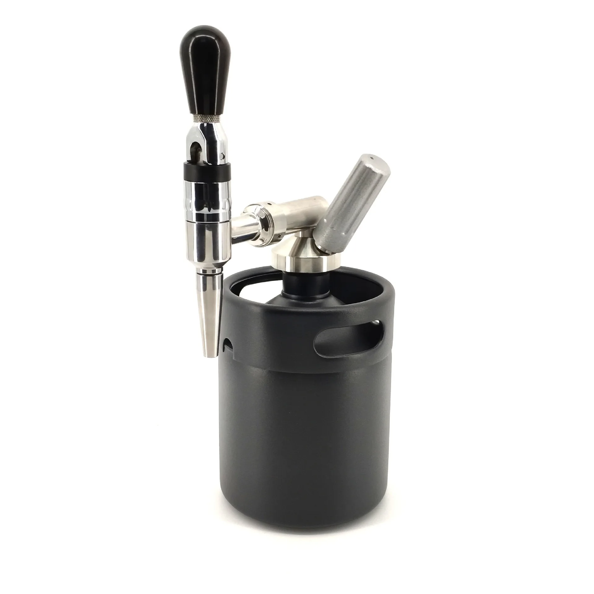 

2L 3.6L 4L 5L Black Spray 304 Stainless Steel Beer Barrel Pressure Barrel Baijiu Barrel Home Brewing