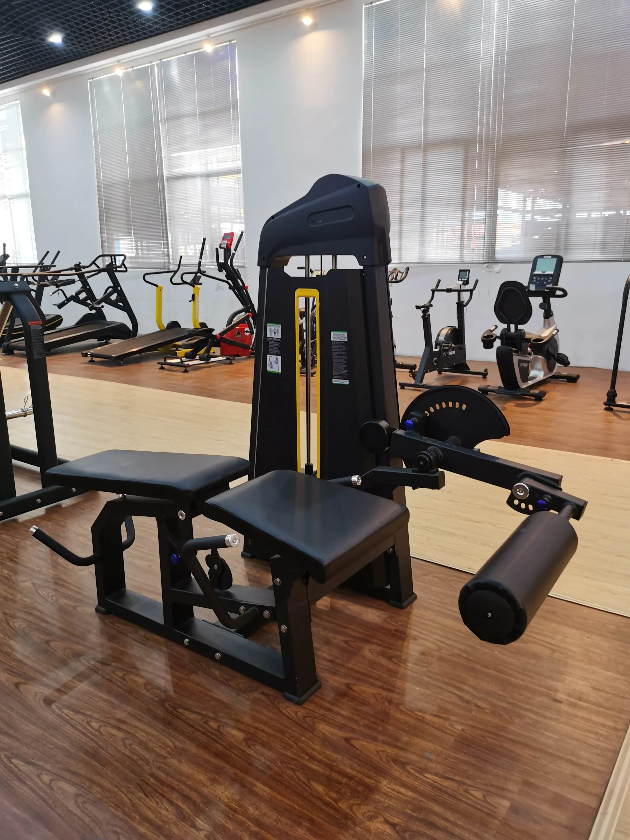 Dual Functional Leg Press Fitness Equipment Seated Prone Leg Curl & Extension for Commercial Gym