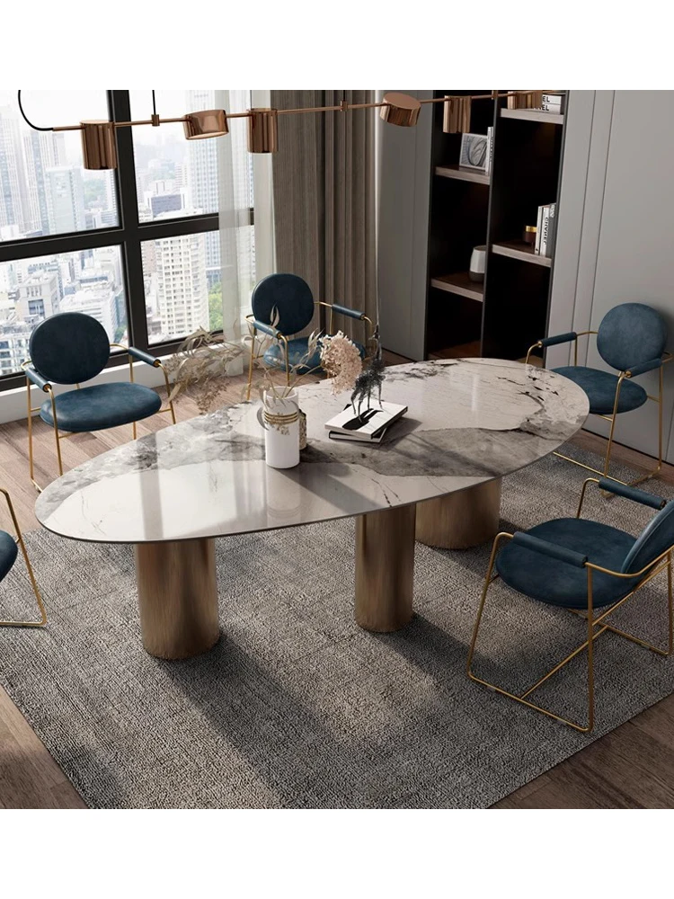 Omgd Sample Italian Marble Dining Table Dining Tables And Sets Dining Table Set Kitchen Table Table A Manger Mesa De Jantar Mesas De Comedor