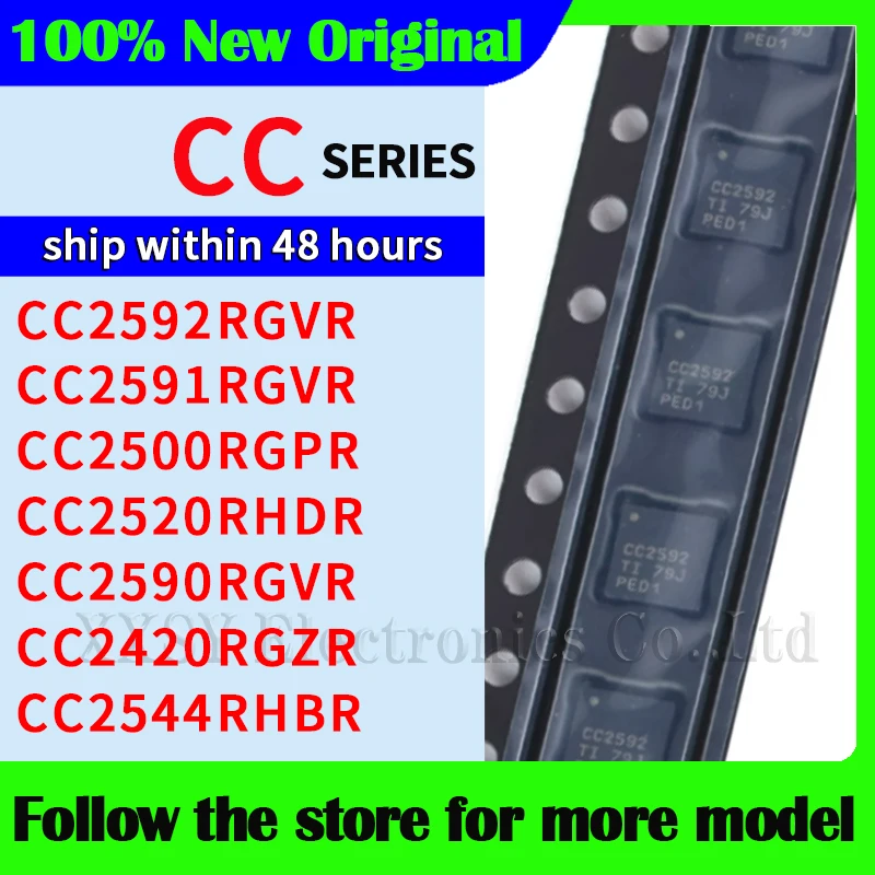 CC2592RGVR CC2591RGVR CC2500RGPR CC2520RHDR CC2590RGVR CC2420RGZR CC2544RHBR جودة عالية جديد #1