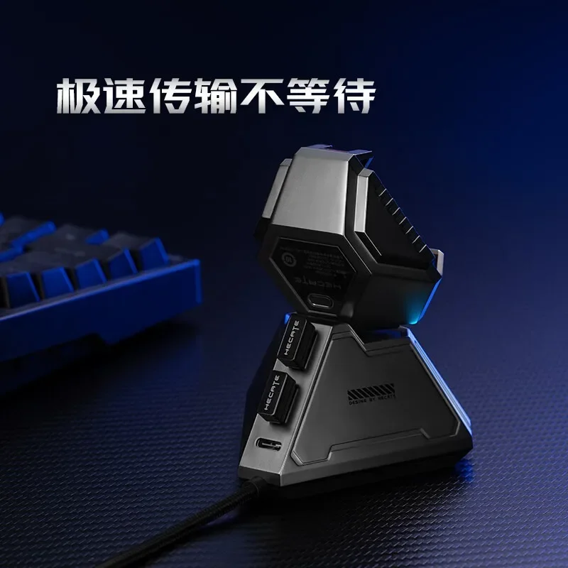 مقبس شحن Hecate ، قابس RGB ، لعبة الرياضات الكهربائية ، شحن سريع USB ، ملحقات بدلة الكمبيوتر ، متعددة في واحد ، GX05