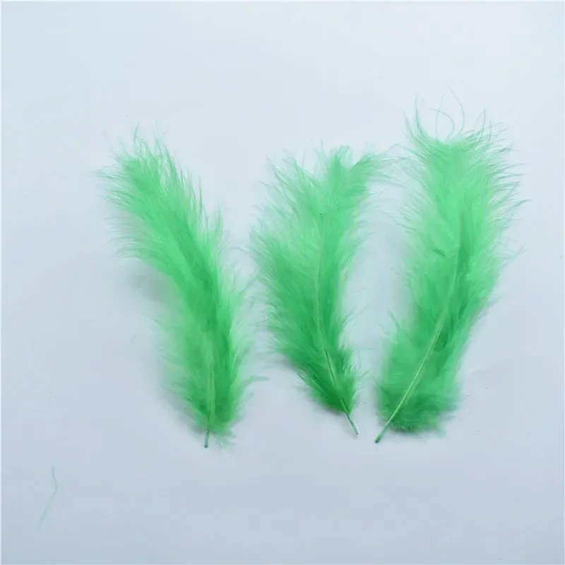 100 Stück/Los Marabou Truthahnfedern für Dekoration, Bastelarbeiten, Federdeko, Karneval, Traumfänger, Schmuck, Handwerksaccessoires – Detail 9