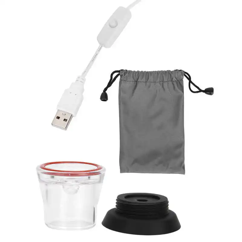 ไฟฟ้าอัตโนมัติปั๊มสูญญากาศ USB แบบพกพาขนาดเล็ก Powered เครื่องซีลสูญญากาศซีลสูญญากาศอาหารเครื่องใช้ในบ้าน