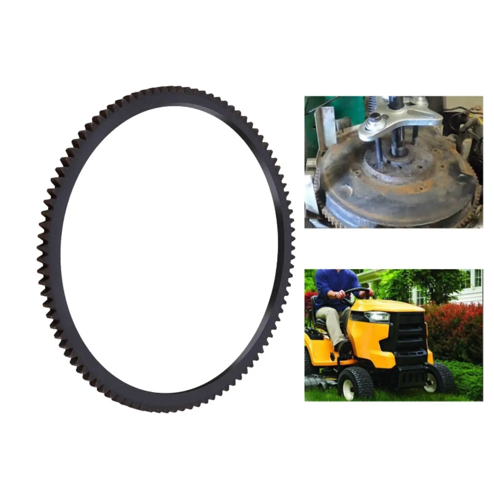 

97 Teeth Flywheel Starter Ring Gear Metal Sturdy Automotive Spare Part