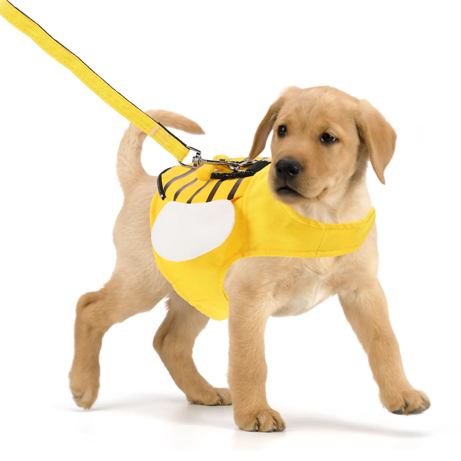 

Cat Dog Harness Leash Set Wear Resistant Fabric Adjustable Size Long Traction Rope Comfortable Pet Accessory Cat Supply