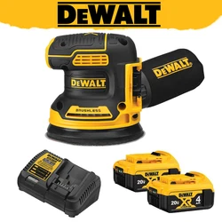 DEWALT DCW210 20V Brushless Round Sandpaper Machine 125mm Hand-held Vibration Polishing Sanding Machine Woodworking Power Tools