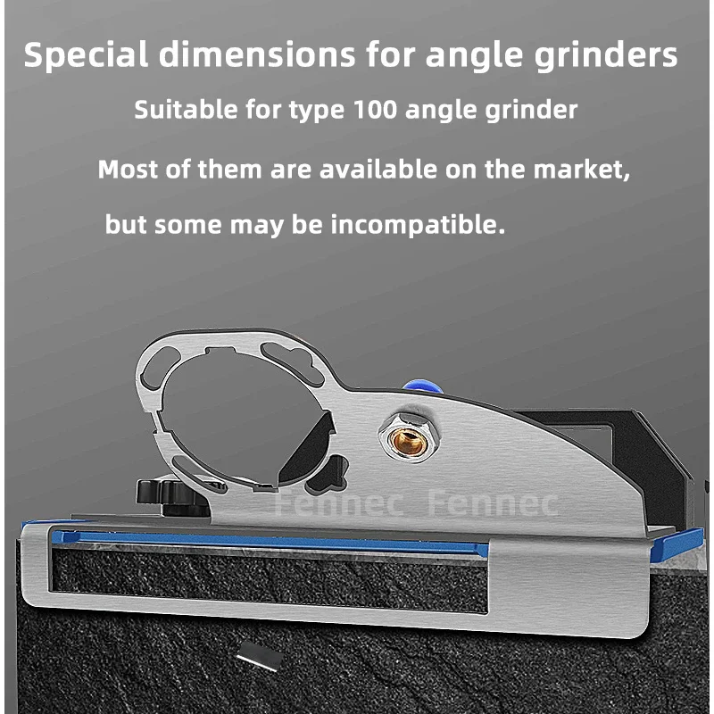 Angle Grinder Stand for Tile 45° Chamfer Cutting Angle Grinder Chamfering God for Cutting Tile Ceramic Stone 100 Hand Grinder