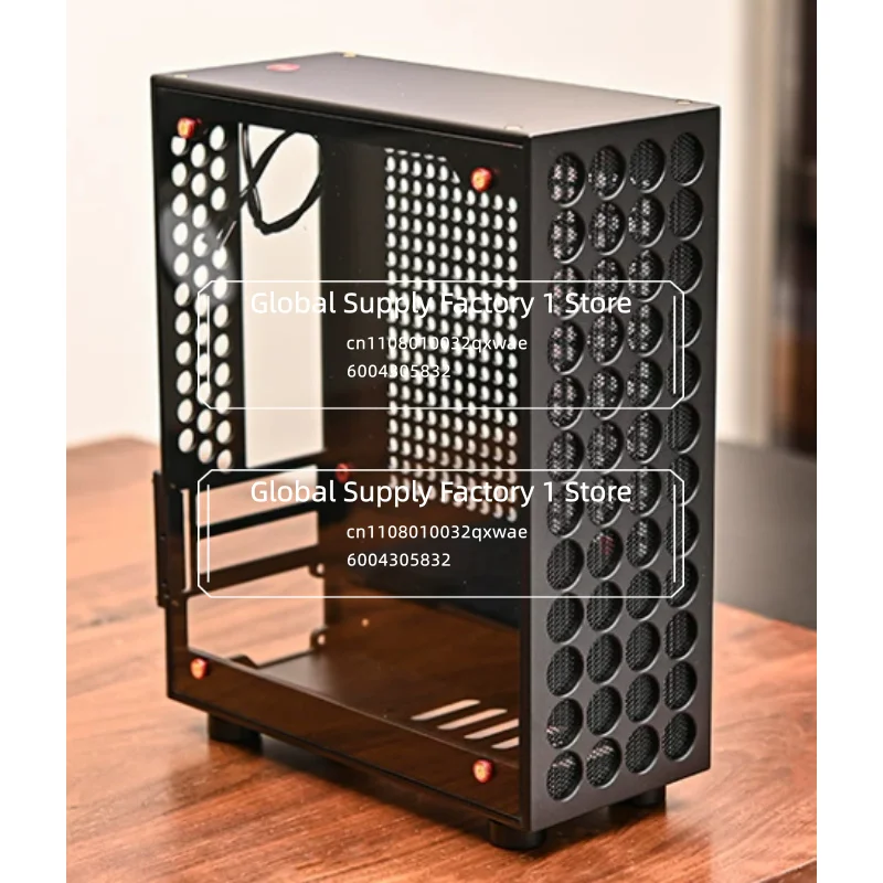 For CAPTAIN CASE V9 Captain All Aluminum Custom FLEX Power Supply Small Chassis Support Double Slot Half Height PCI