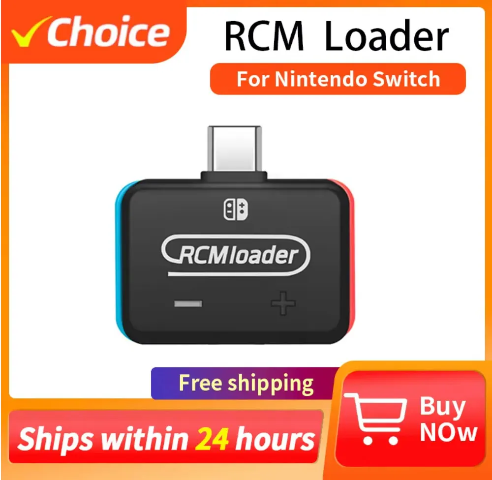 RCM Loader RCM Jig Clip Tool Built In Injection Program Replacement Accessories For Nintend Switch NS Console with cable