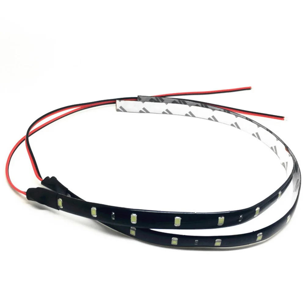 1pcs Car LED Strip Lights Auto12V Flexible Light Bar For Car Auto Bike Motorcycle Truck Decoration Lighting