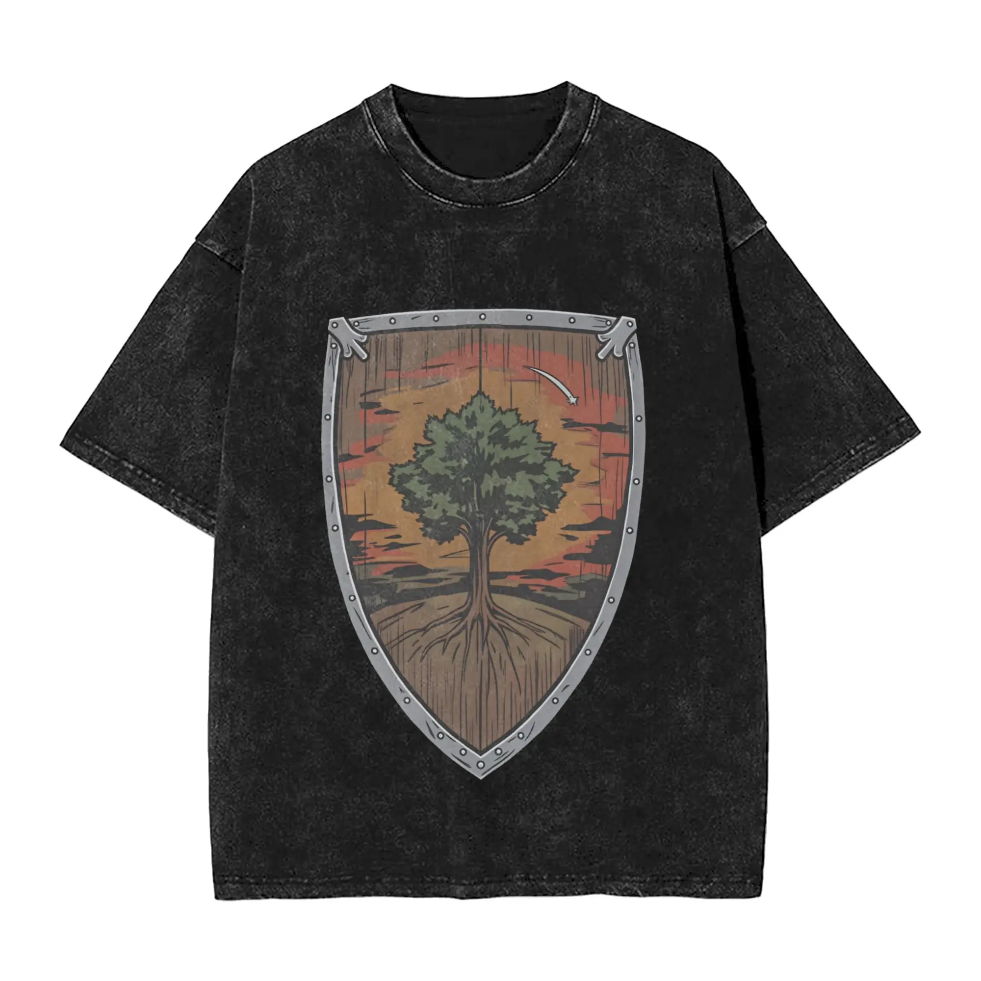 Men Women's T Shirt A Knight Of The Seven Kingdoms Washed T Shirts Trending  Beach Tee Shirt Vintage Print Casual Tops Gift Idea
