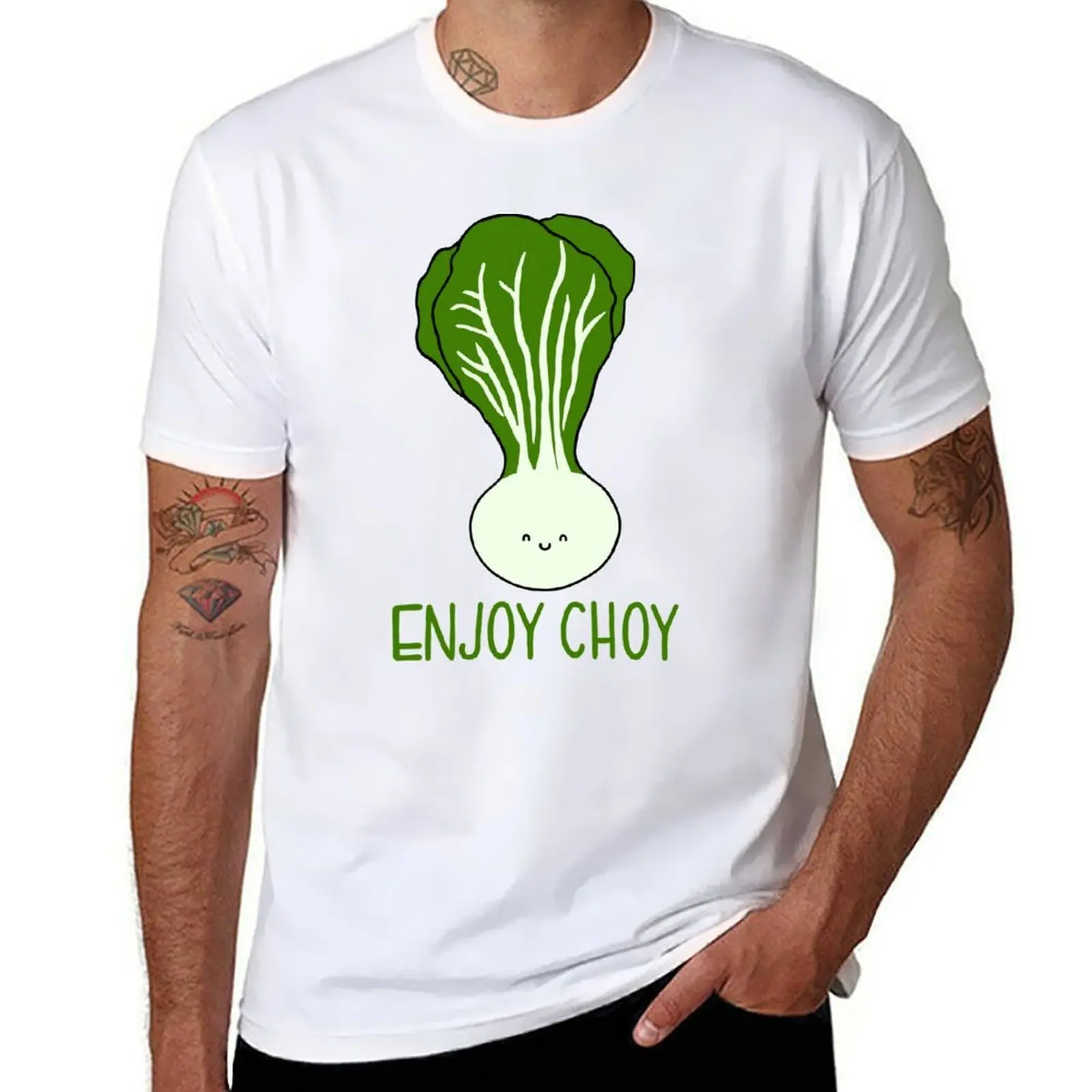 

Cute Baby Bok Choy T-Shirt cotton t shirt pack man tshirt T-Shirt