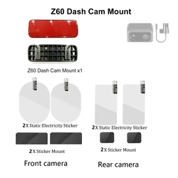 for DDPAI Dash Cam z60 / Z60 PRO / Z60T Mount for DDPAI z60 Static Sticker Sticker