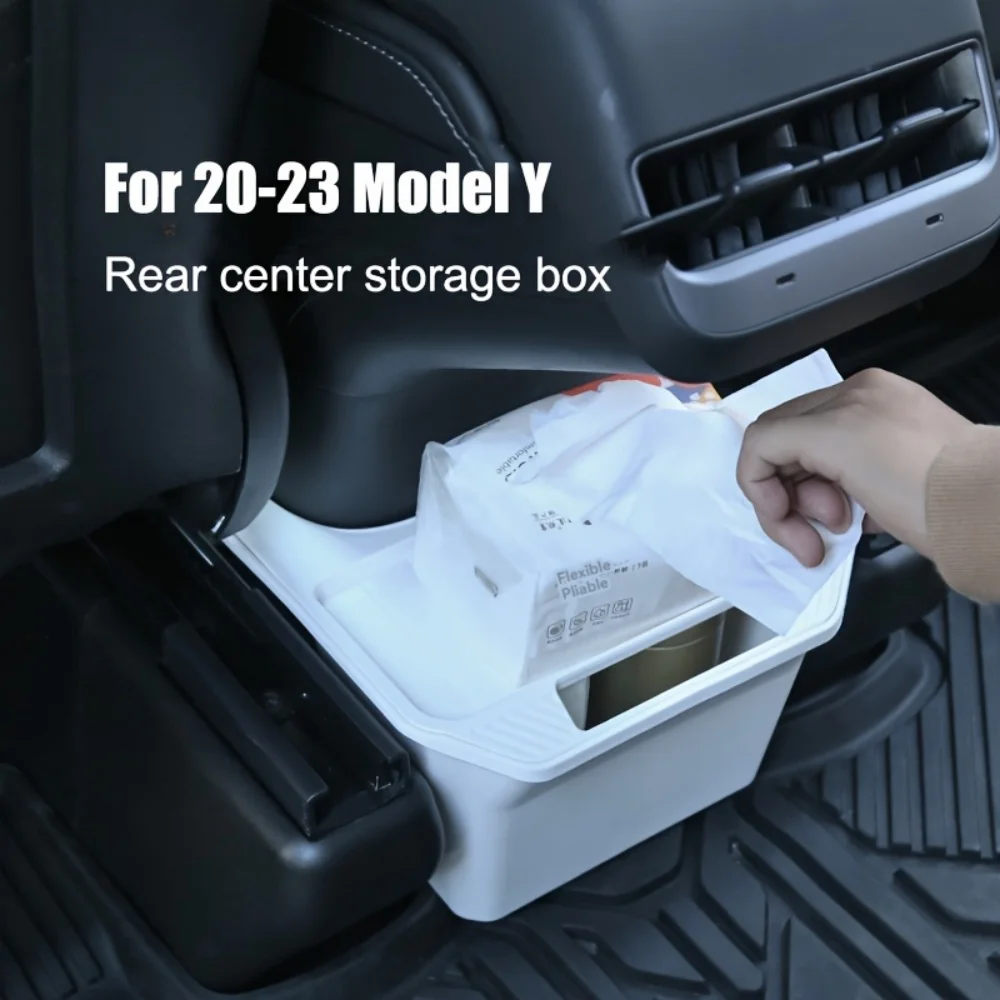 Backseat Center Storage Box For 20-23 Tesla Model 3&Y