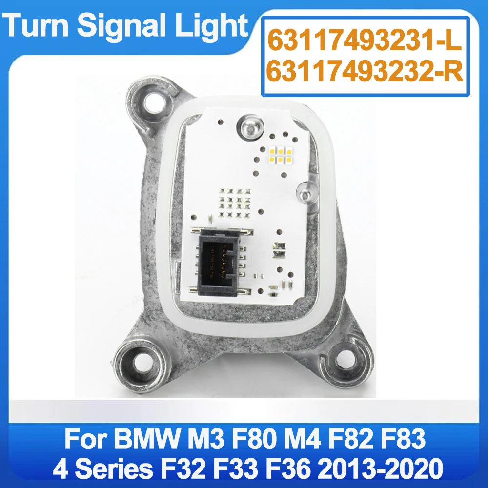 OEM 63117493231 63117493232 LED Turn Signal Light Turning Light Module For BMW M3 F80 M4 F82 F83 4 Series F32 F33 F36 2013-2020